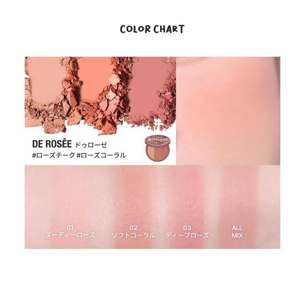 Cool for Artclass By Rodin Blusher [too School] (#De Rosee) 8.7g