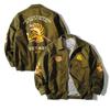 Viet Jean Vietnam Jacket ВЬЕТНАМСКАЯ КУРТКА Вышивка Черный Оливковый Серый 51350 51351 [Хьюстон] Мужская Женская Кремово-белый