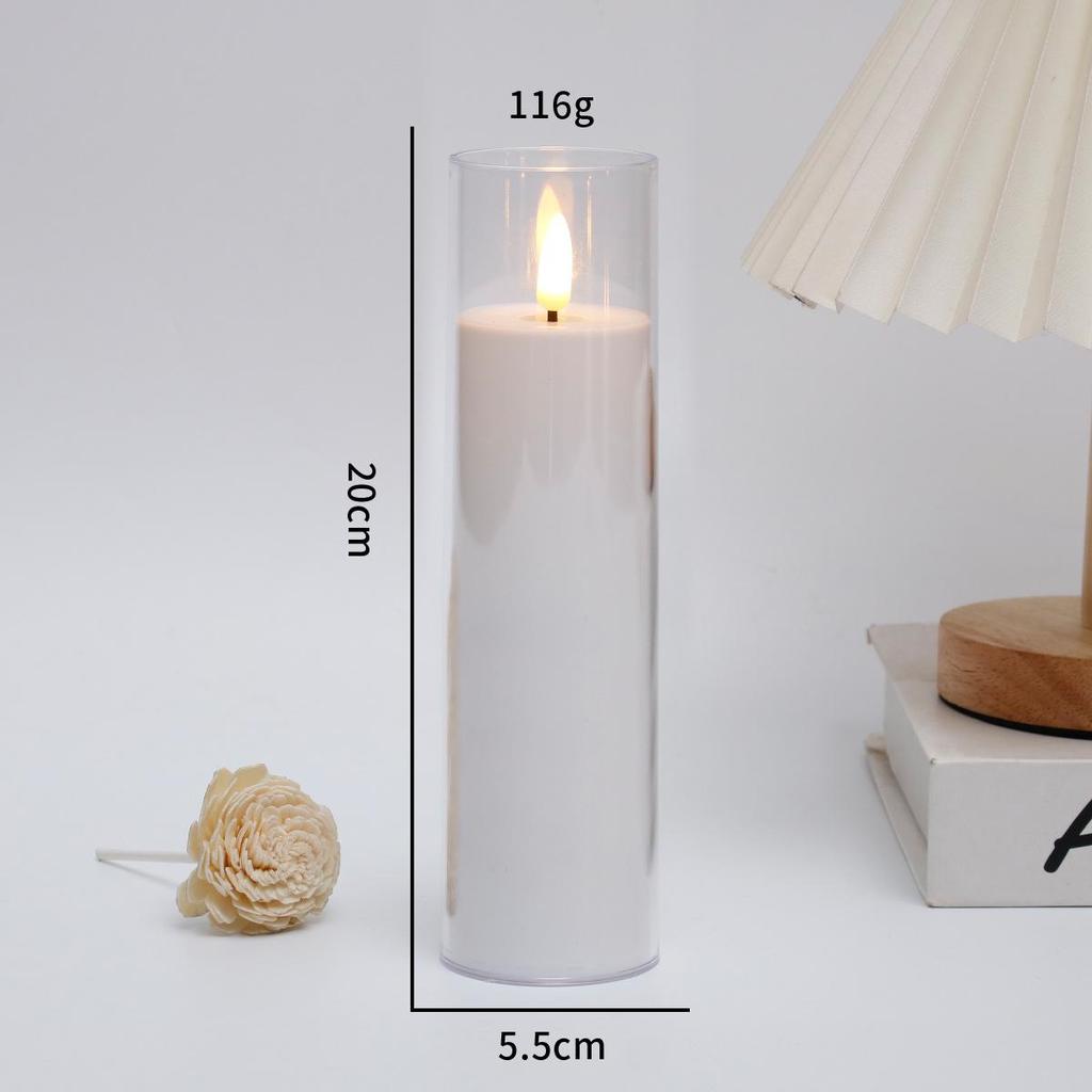 Remote Control LED Flickering Candle Cup for Weddings and Birthdays