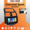 Автомобильное радио Android Auto Carplay для Chevrolet Spark 2010-2015, мультимедийный проигрыватель, головное устройство, стерео, GPS-навигация, BT WIFI 1+16 ГБ