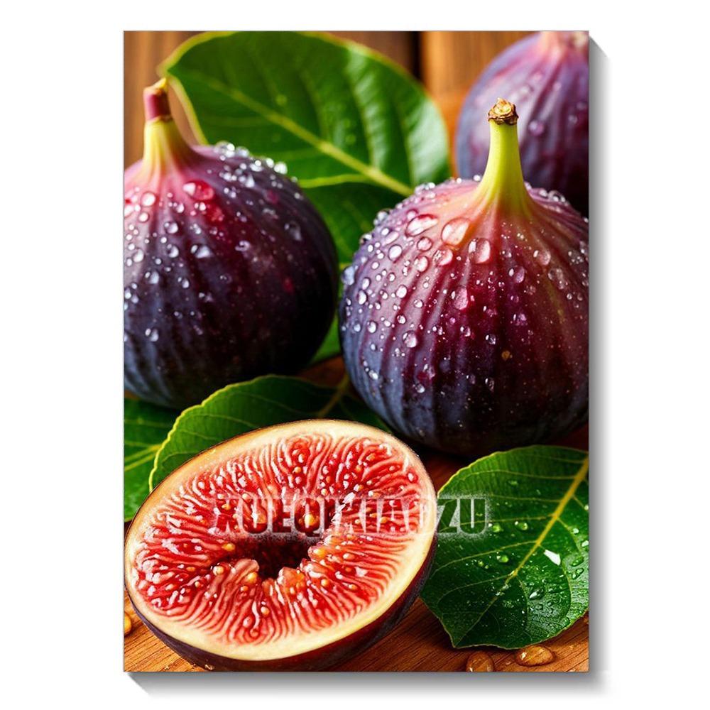 Фрукты Алмазная Живопись Вкусная Еда Картина Полная Алмазная Мозаика Набор для Вышивания Крестиком Арт DIY Новый Кухонный Ресторанный Домашний Декор
