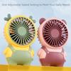 Portable Children's Handheld Fan USB Rechargeable Small Electric Fan  Student Dormitory