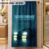 Beach TowelRocket League Custom Name Text Personalized Soft Towel for Beach Pool Indoor Home Decor Gift