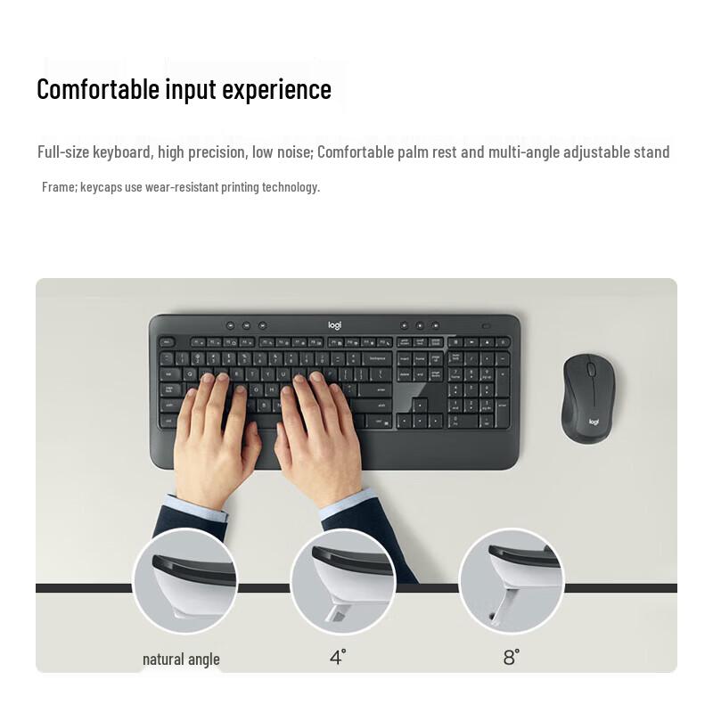 Беспроводной комплект клавиатуры и мыши Logitech MK540