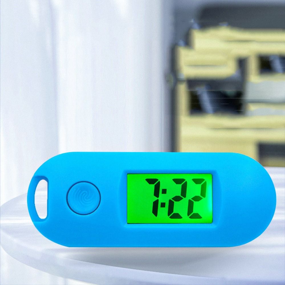 Цифровые электронные часы с дисплеем Key Key, овальные часы, мини-светодиодные цифровые часы для студентов