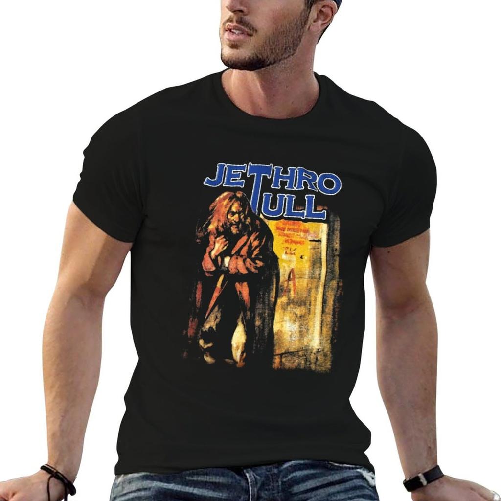 jethro tull 50th anniversary tour 2019 mumpuni T-Shirt man t shirt heavy cotton t shirts for ma