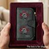 Unique Japanese Mythology Tengu Men's Large Capacity Wallet with Business Card Slot and Cash Pocket, Suitable for Formal Occasions and Office Use,