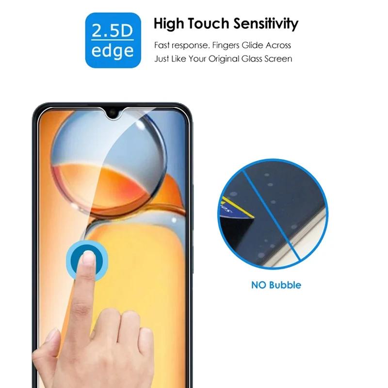 2 шт. Защитная пленка из прозрачного закаленного стекла для экрана Full HD для XIAOMI 12 Lite 13 13T 12T Pro Redmi A3 A3X 13 13C 12 12C 12R Note 13 12s 12 Pro+ 5g 4g