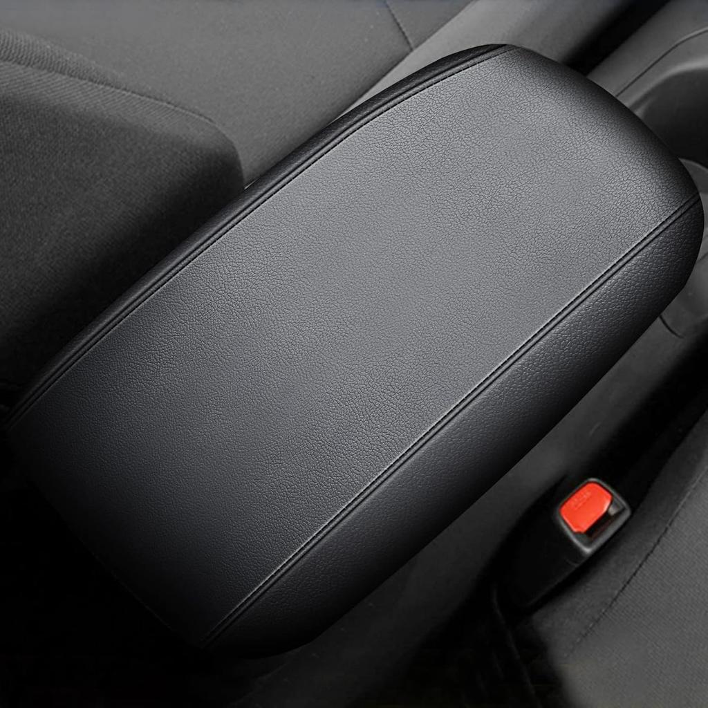 AOMSAZTO Кожаная накладка на подлокотник центральной консоли для - Corolla Toyota Черный