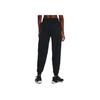 Under Armour Solid Color Elastic Waist Casual Jogging Pants Women Bottoms Black 1378651-001