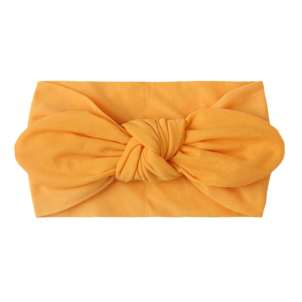 23-Color Newborn Baby Soft Nylon Headband with Rabbit Ears – Four Seasons Accessory