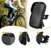 Bike Phone Holder Waterproof 360° Rotatable Pouch with Rain Cover Bicycle Handlebar Bag