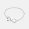 METROCITY JEWELRY Tuberare White Silver Bracelet A202SB9320WPQ