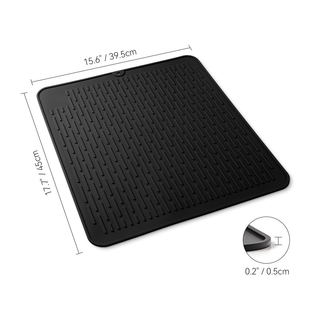 Силиконовый термостойкий противоскользящий коврик на кухонную столешницу