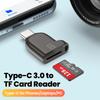 Портативный кардридер Type C 3.0, кардридер для карт памяти TF, USB флеш-накопитель, кардридер для ПК, аксессуары для ноутбука, мини-кардридер для карт TF