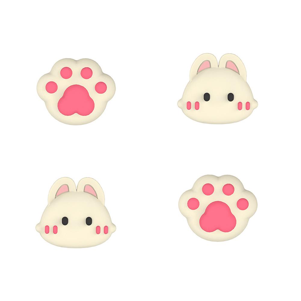 Прекрасный защитный чехол для Switch 2 Kawaii Розовая защитная оболочка Совместимая задняя крышка консоли и силиконовый чехол для ручек Милый