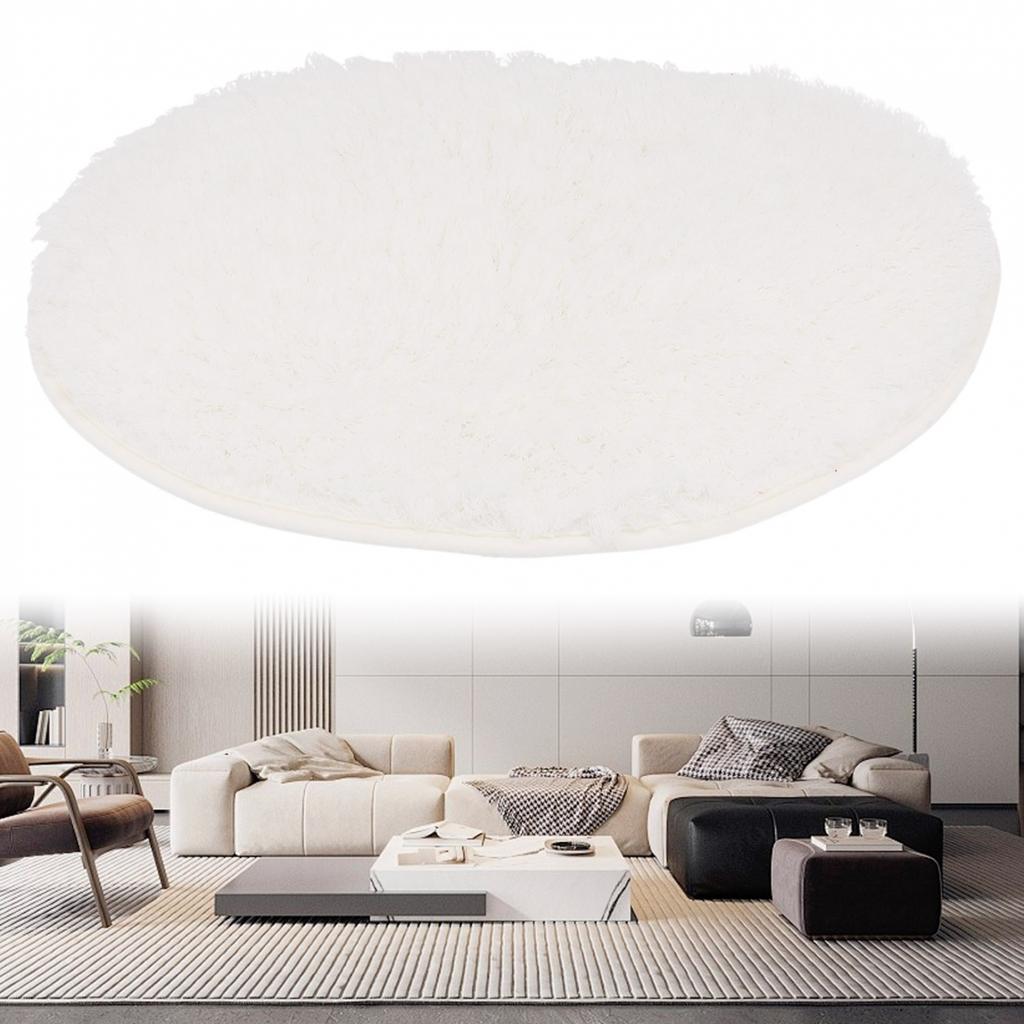 Декор Коврик для пола 30*50см Плюш+Спандекс Спальня Нескользящий Приятный на ощупь