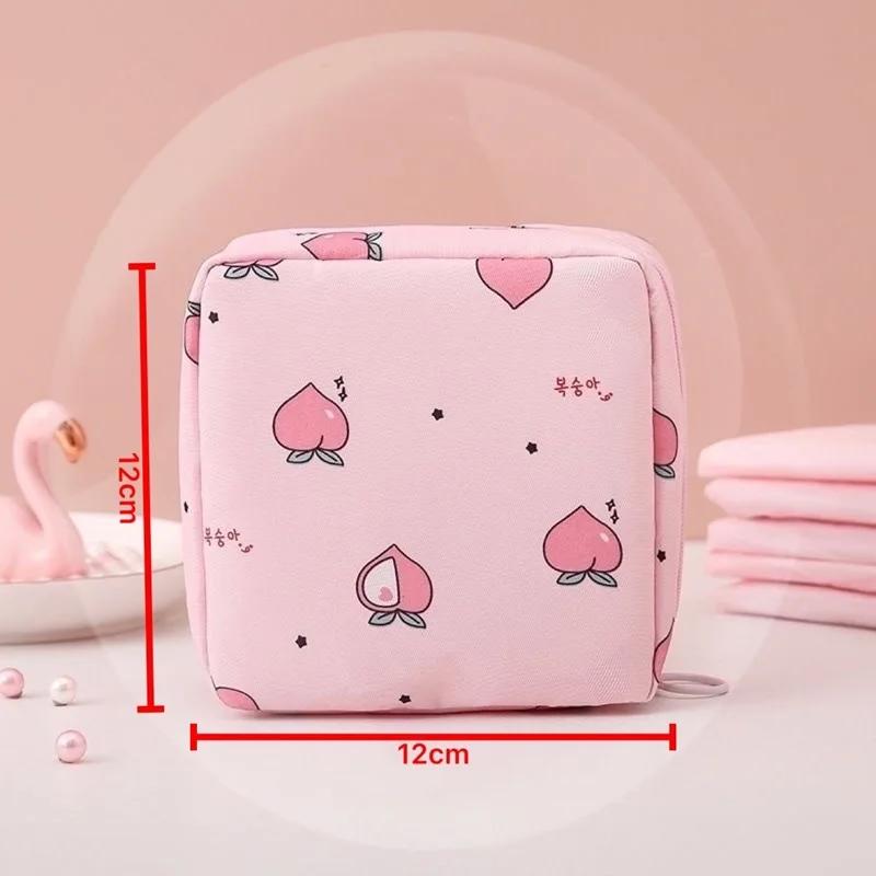 Сумка для хранения тампонов для женщин и девочек, косметичка, органайзер, чехол, гигиеническая прокладка, салфетка, косметичка, держатель тампона