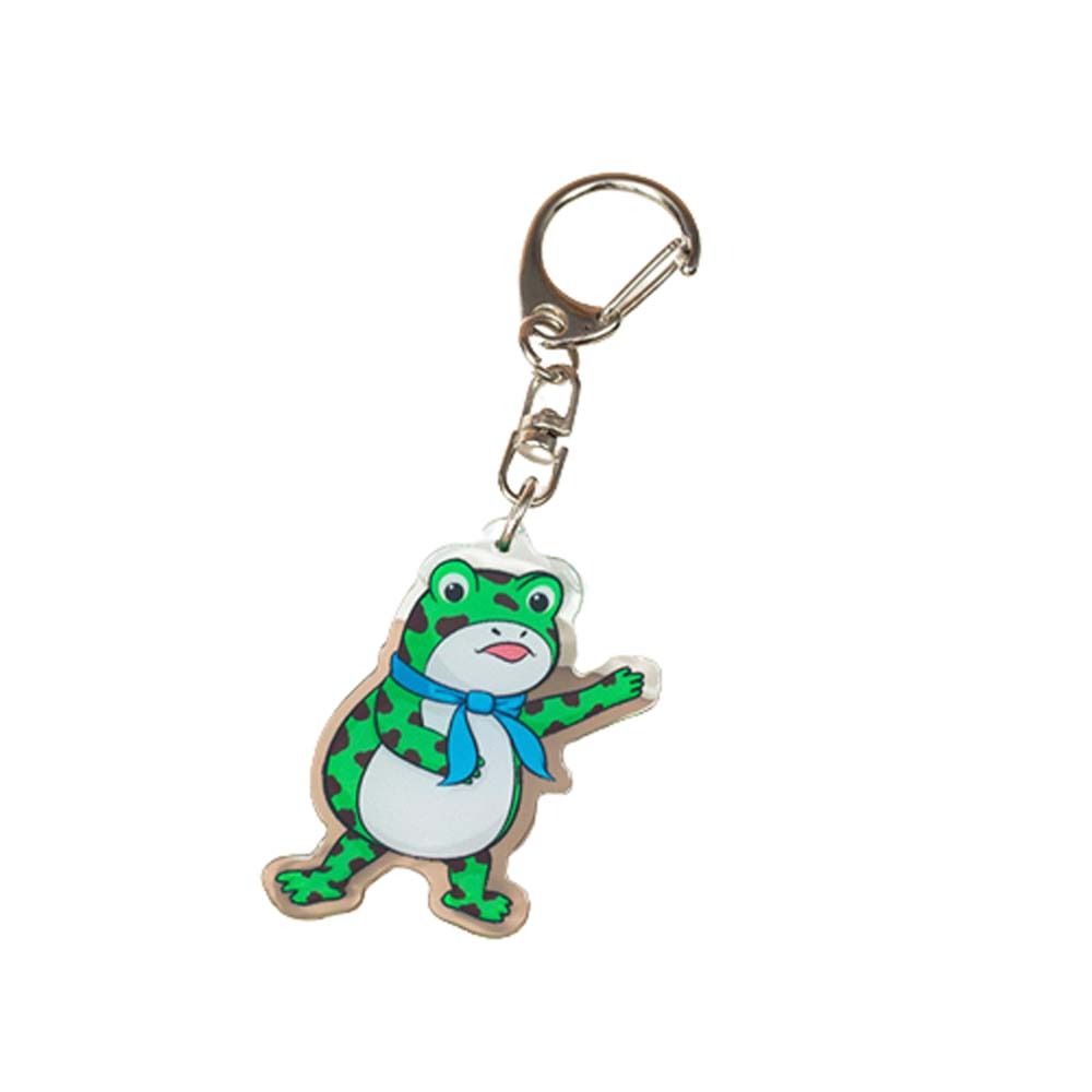 Keyring Animal Frog Pendent Frog Silent Frog Keychain Frog Acrylic Keychain Schoolbag Pendant