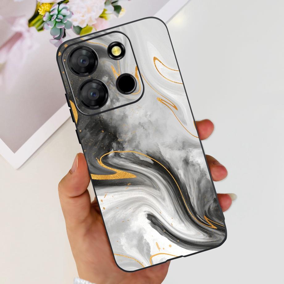 Для телефона Itel A60 A70 A27 A48 Чехол Задняя крышка Матовый Тонкий Мягкий ТПУ Силиконовый Бампер Детская Мода Мультяшный Узор Fundas ITELA60s