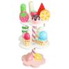 Food Play House Toy Imagination Communication Skills Play Food Decorating Toy for Children