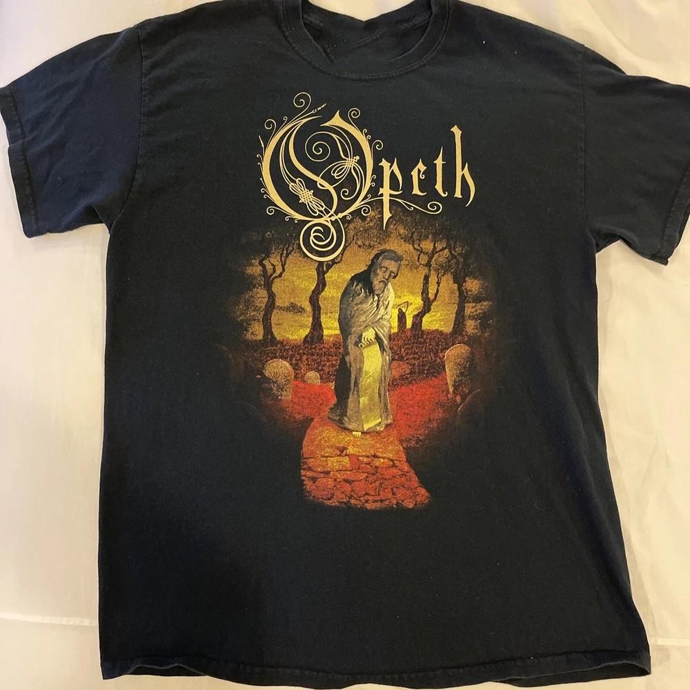 НОВЫЙ! Opeth Черная Хлопковая Футболка Все размеры S-5XL Унисекс Футболка HL242 Унисекс Футболка