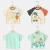 Baby Clothes Casual Short-sleeved T-shirts Summer Clothes Boys Girls Baby Children Children Summer Half-sleeved Tops