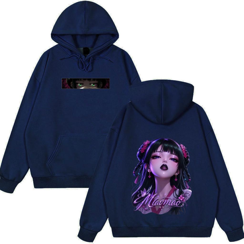 Anime The Apothecary Diaries Print Hoodie Unisex Aesthetic Trend Pullover Long Sleeves Casual Hip-hop Vintage Sweatshirts