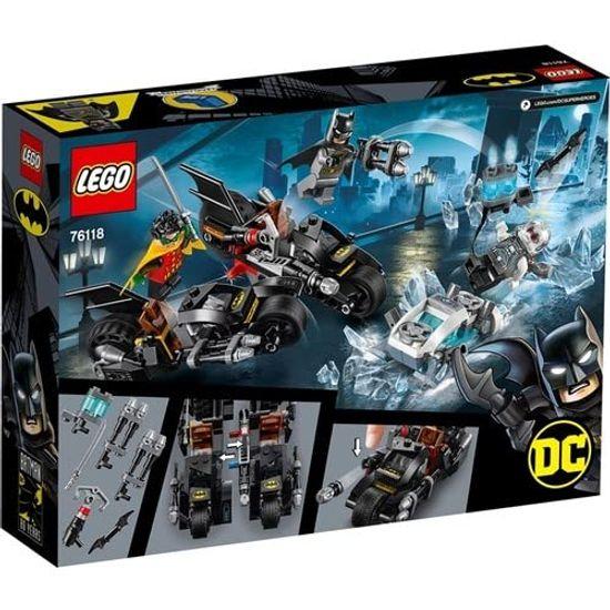LEGO Super Heroes Freeze и Batcycle Battle 76118 Block Toy Boys Mr. (TM)