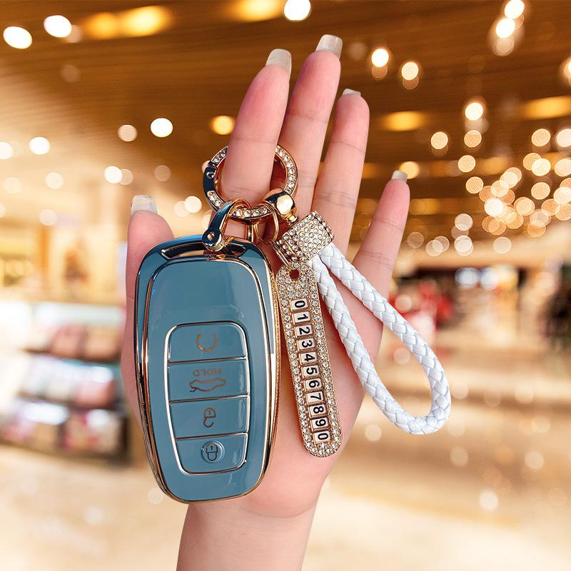 Подходит для комплекта ключей Hongqi h5 23 h9 hs7 накладка h7 пряжка eqm5 специальный e-hs3 высококлассный hs5 автомобиль для мужчин и женщин