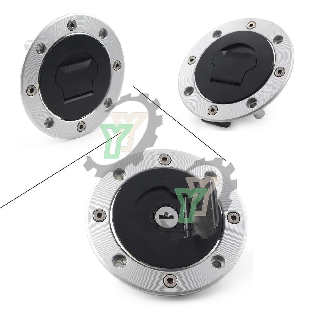 Крышка топливного бака мотоцикла с ключом для Suzuki GSXR 600 750 1000 1300 TL1000S TL1000R SV650/S GS500 600 1200 Katana