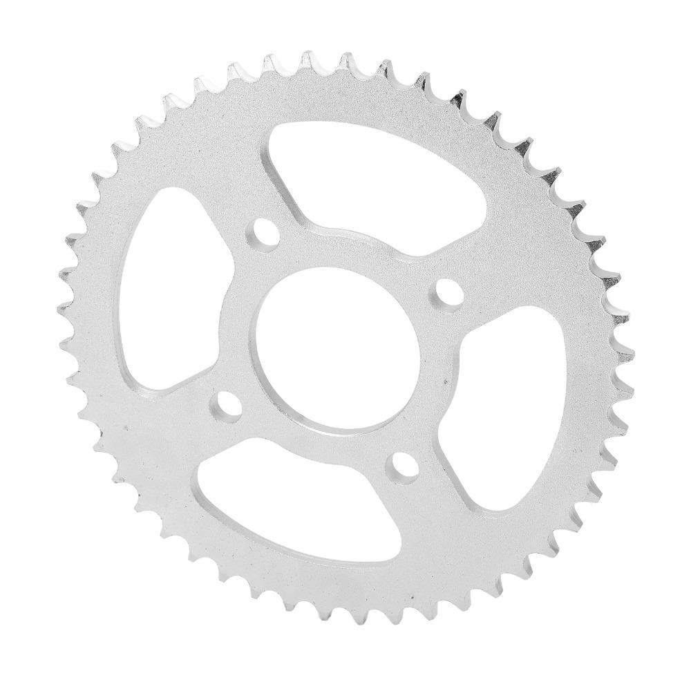 Steel Motorcycle Sprocket ID 58mm Rear Drive Sprocket Rear Chain Sprocket  Replacement Sprocket