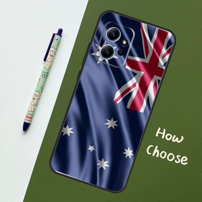 Флаг Австралии для Xiaomi Redmi Note 12S 11S 10S 9S Note 12 8 9 10 11 Pro Чехол для телефона Redmi 12 9 C 10C