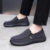Обувь мужская весенне-осенняя легкая однопедальная дышащая парусиновая обувь универсальная модная удобная повседневная нескользящая ленивая обувь