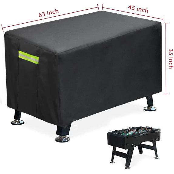 WB WEIRDBEAST Чехол для настольного футбола Чехол для футбольного стола Водонепроницаемый Всесторонняя защита Для улицы/помещения Устойчивый к УФ-лучам