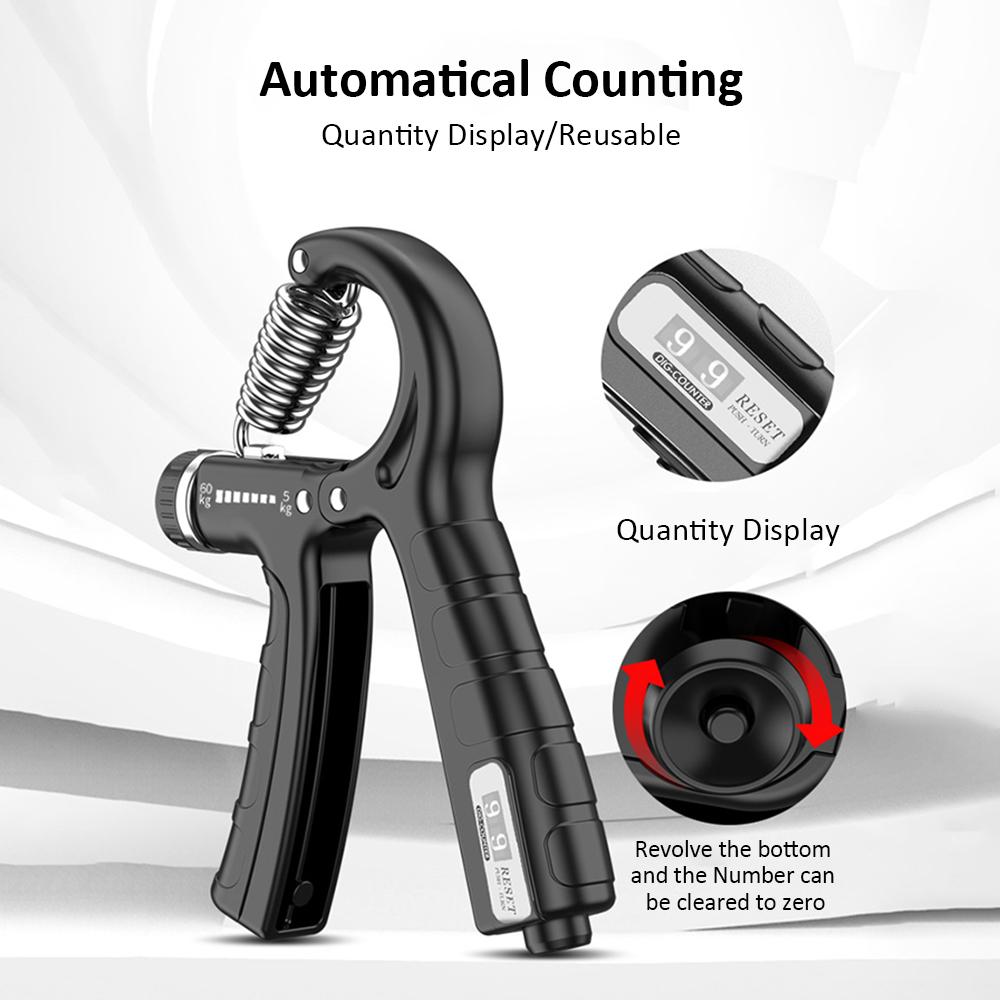 Ручной захват Регулируемое сопротивление Ручной захват Силовой тренажер для пальцев Запястье Предплечья Тренажер