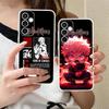 Чехол для мобильного телефона Jujutsu Kaisen Сукуна для Samsung Galaxy S25 S24 S23 S22 S21Plus FE Ультрапрозрачный Цветной Чехол Красивый Роскошный