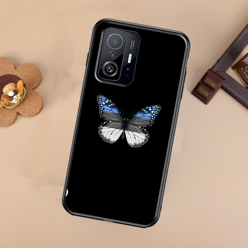 Estonia Flag Case For Xiaomi POCO X7 X6 Pro X3 X5 M6 F3 F5 F6 Pro 11T 12T 13T 14T Pro 13 14 Ultra Cover