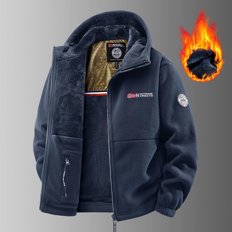 Мужская зимняя куртка из поларфлиса для активного отдыха, тактическая спортивная куртка из термофлиса, военная куртка софтшелл для пешего туризма и активного отдыха
