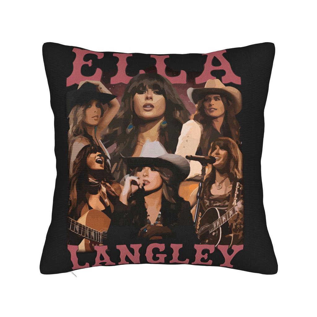 Ella Langley  wpap pop art Pillowcases  Novelty Pillow Case For Sofa Bedroom Home Decor Comfy Pillow Cover