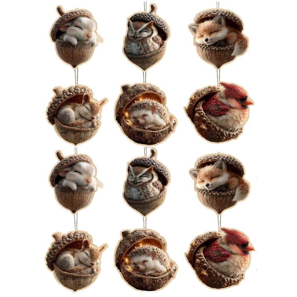 Рождественское украшение Подвеска Рождественская елка Бирка Тематическая вечеринка Поделки Орнамент