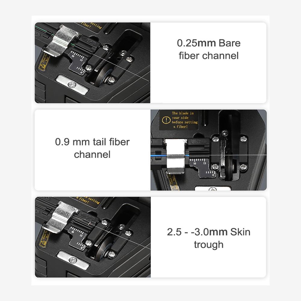 Инструмент для резки оптоволоконного кабеля FTTT, резак для оптоволокна, скалыватель лезвий из вольфрамовой стали с 3 в 1
