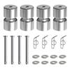 4 Pack Aluminum Alloy GL1 GMNR925 Trailer Tailgate Lift Assist Rollers Kit