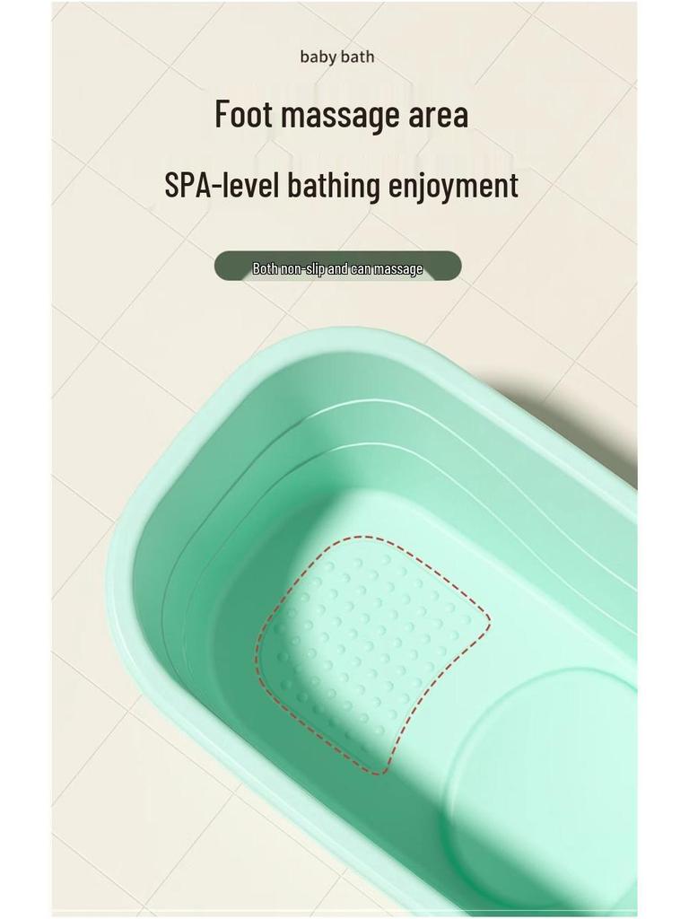 Большая ванна для младенцев и детей - Ванна для купания всего тела для дома