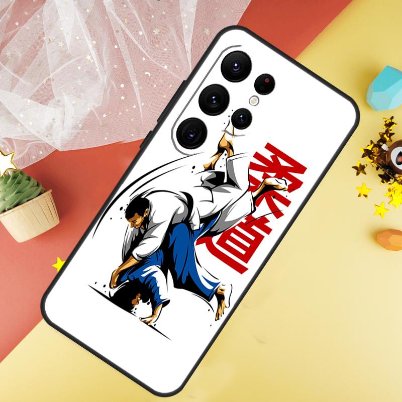 Чехол для телефона Judo Taekwondo Karate для Samsung Galaxy S26 S25 S24 S21 S20 S22 S23 Ultra S10 Plus S25 FE Чехол Coque
