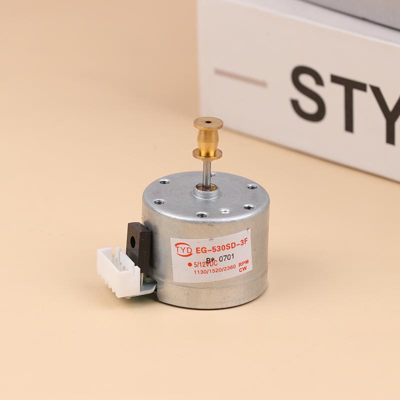 Eg530Sd-3F DC5-12V 3-скоростной 33/45/78 Металлический Мотор для Проигрывателя Виниловых Пластинок 25 мм Монтажные Отверстия Мотор с Втулкой Для Проигрывателя Виниловых Пластинок