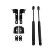 2pcs Engine Hood Gas Spring Strut Shock Absorber Support Rod Carbon Steel Replacement for Navara