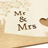 Rustics Wooden Guest Book Wedding Reception Hardcover Guest Book Sign Signature Book Wood Album for Wedding Parties