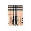 Burberry Slim Check Cashmere Fringe Muffler B9719