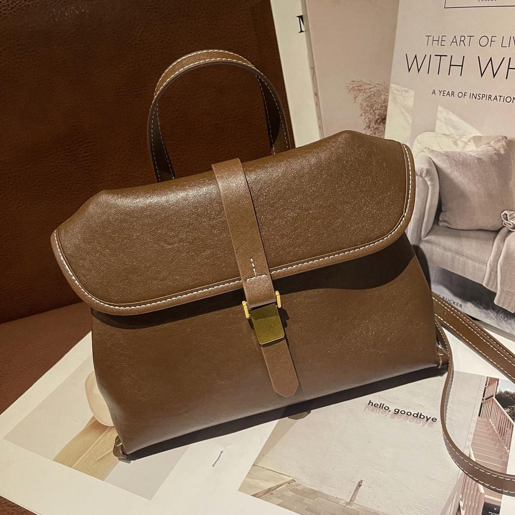 Imported Super Popular Casual Handbag Women's 2025 New Retro Envelope Bag Single Shoulder Versatile Bag